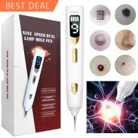 ZZOOI 2023 Electric Plasma Mole Removal Pen Laser Set Wart Remover Skin Pore Corn Freckle Dark Tag Nevus Pimple Spot Tattoo Cleaner