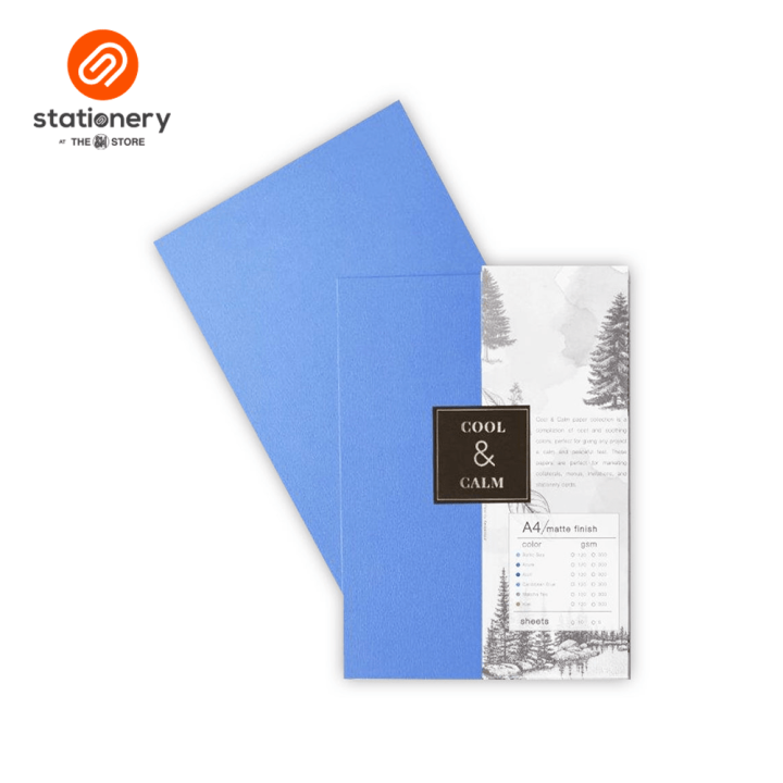Cool & Calm Specialty Paper 120gsm 10 Sheets per Pack Lazada PH