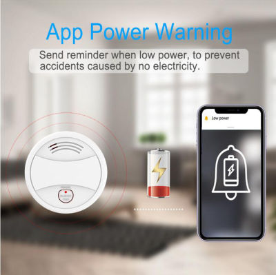 X-GOODS - Tuya smart WiFi smoke detector Fire Alarms ส่งจาก กทม.