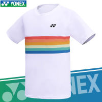 Yonex เสื้อยืดกีฬาเสื้อแบดมินตันระบายอากาศได้ดีแห้งเร็วและเทรนนิ่งสำหรับผู้ชายผู้หญิงเสื้อแบดมินตัน