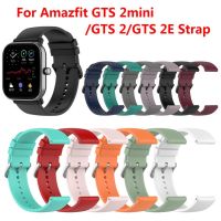 Tali jam tangan pintar Huami tahan keringat untuk Huami Amazfit Gts 2 Mini silikon tali jam tahan air Aksesori tali pengganti jam tangan pintar