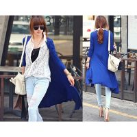 Women Long Sleeve Cardigan Dress Tops Clothes Sun Protection Baju Lengan Panjang