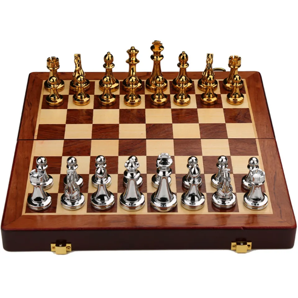 Professional Chess Accessories Educational Child Games Medieval Chess Set  Luxury Big Queen Decor Jogo De Xadrez Entertainment - AliExpress