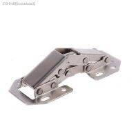 ☾﹍ Stainless Steel Cabinet Door Hinge 90 Degree Folding Hinge Furniture Hardware Dropship