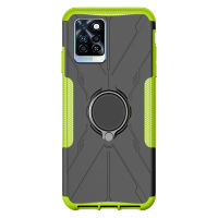 Phone Case For infinix Note 10 Pro กันกระแทกเคสกันกระแทกแหวนโลหะ Stand Hard Back Armor Cover