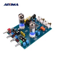 AIYIMA เครื่องขยายสัญญาณบลูทูธเครื่องขยายสัญญาณ Preamplifier Fever Hifi 6J5 Bile หลอดสุญญากาศ Preamp NE5532โทนเครื่องขยายสัญญาณภาคแรกบอร์ดคอนโทรล