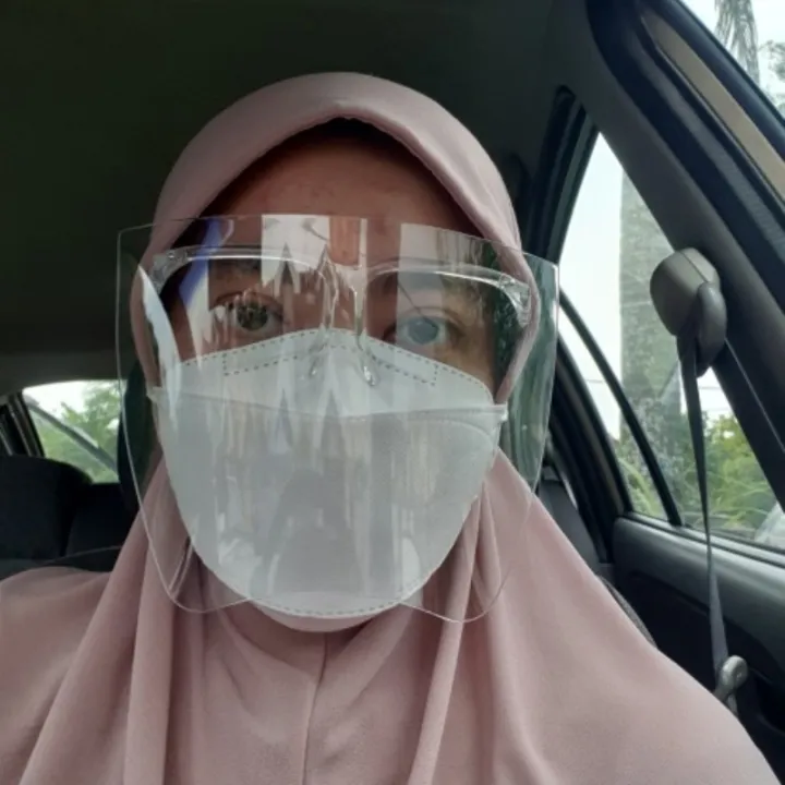 oversized full face shield