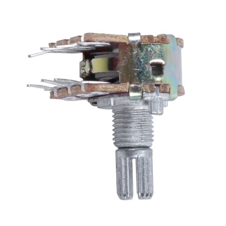 1-pcs-silver-metal-b50k-50k-ohm-6-pin-dual-trim-potentiometer-3-8-2-8-1-7cm