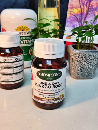 Bổ não tăng cường trí nhớ thompson ginkgo biloba 6000mg - ảnh sản phẩm 7