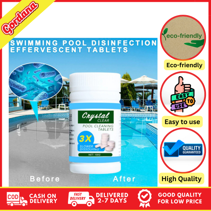 GORDANA Magic Pool Cleaning Tablet Swimming Pool Clarifier Lazada PH