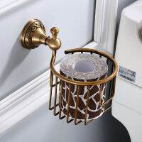 Brass Toilet Paper Holder Bathroom Accessories Antique Finishing Wall Mounted Tissue Rack Hardware For Bathroom Hot Sale Toilet Roll Holders