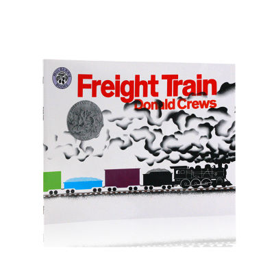 Original English picture book freight train train running Donald crews caddick Silver Award Wu minlan picture book 123 book list recommended famous award-winning picture book paperback enlightenment bedtime story picture book genuine