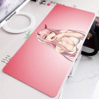 2023 Darling In The Franxx MouseMat Gaming Accessories Zero Two Carpet Gamer Completo Varmilo Keyboard Desk Mat tapis souris Mousepad