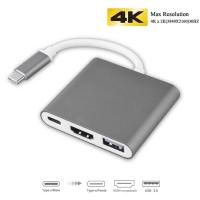 [HOT HAIXWLXKWW 589] USB C HUB ไปยังอะแดปเตอร์ที่รองรับสำหรับ Pro/air 3 Type Hub 3.0 Port