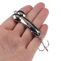 1pcs โลหะ SPINNER เหยื่อตกปลา Lure DD ช้อน Wobblers BASS PIKE 5g 10g 15g 20g เงินทองโลหะเลื่อมตกปลา-Cailine