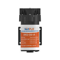 SEAFLO เครื่องฉีดน้ำแรงดันสูง 12V 24V DC 400 GPD 130 PSI Mini RO