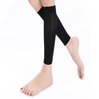 Women Men Support Leg Shin Socks Varicose Veins Calf Sleeve Compression Brace Wrap leg Shaping Massager for sports 1Pair