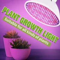 หลอดไฟแสง LED สำหรับปลูกพืช Led สำหรับปลูกพืชไฮโดรโปนิกส์ E27แสง Grow สเปกตรัมเต็มรูปแบบคุณภาพสูง2835