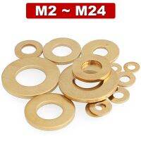 Brass WasherGasket Metal Meson Ga97 Copper Flat Washer Thickened 0.4 4mmM2 M2.5 M3 M4 M5 M6 M8 M10 M12 M14 M16 M18 M20 M22 M24