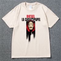 Tshirts Men House Of Paper T Men Funny Design La Casa De Papel T Money Heist Tees Tv Series