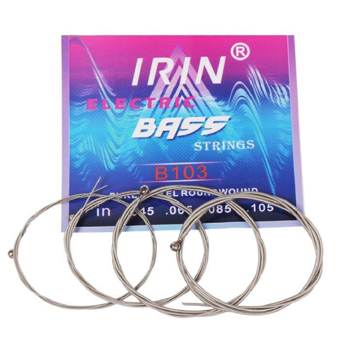 irin-electric-bass-string-b103-hexagonal-steel-core-coated-copper-alloy-winding-string-instrument-replacement