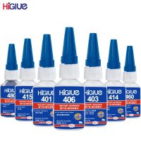 Super Glue Instant Dry Cyanoacrylate Adhesive Fast Repairing 401/403/406/414/415/460/480/495/496