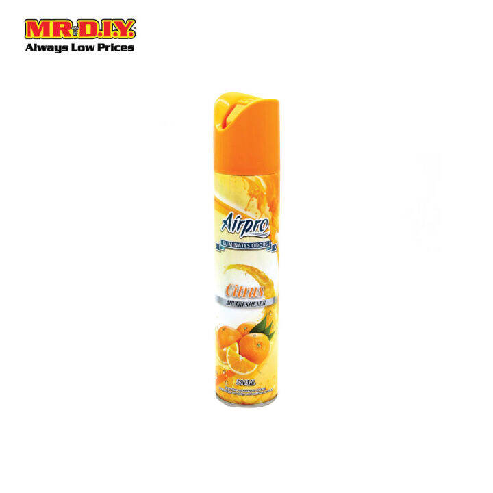 AIRPRO Air Freshener Spray In Citrus Fragrance 300ML Lazada