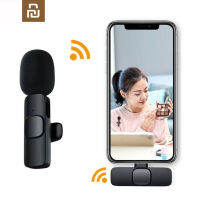 Youpin Wireless Mini Microphone Type-c Charging Mic For Iphone/Huawei Radio Home Studio Phone Live Noise Reduction USB / ไมโครโฟนไร้สายขนาดเล็ก