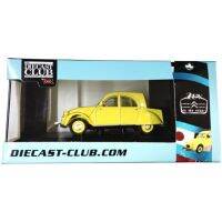 เครื่องหล่อโลหะหล่อขึ้นรูป1/43อัลลอย1970 Citroneta 2cv Citroneta โมเดลรถยนต์ชุดของขวัญของเล่นเก็บสะสมของสะสม