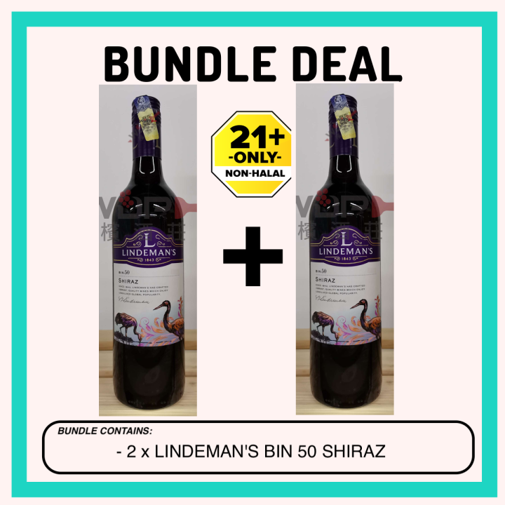 Lindemans Bin 50 Shiraz Lindeman Lindemans Bundle Deal 2 Bottle