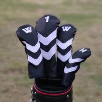 ✱ คลาสสิก Universal Golf Club Driver Fairway Woods Hybrid Ut Headcover Pu หนังกันน้ำ Golf Club Head Cover