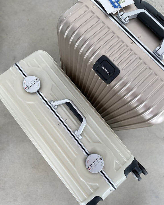 Ginza exports Japanese suitcase male aluminum frame universal wheel