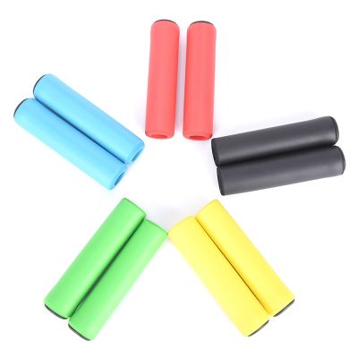 1 Pair Bicycle Handle Bar Grips Cycling Bike Grips Silicone Anti slip Handlebar Anti skid Shock absorbing Bicycle Part