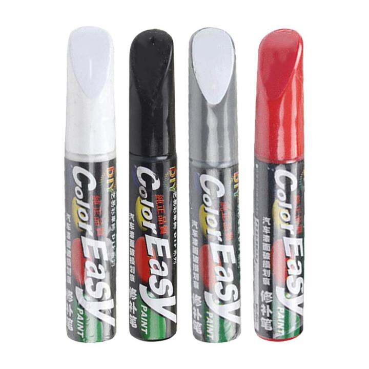 ปากกาปากกาลบรอยขีดข่วนปากกามาร์กเกอร์สีกันน้ำรถยนต์สีพ่นด้วยตนเองปากกาไข่มุกแต้มสีลายจุดอุปกรณ์บำรุงรักษารถ