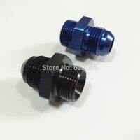 [HOT] AN10 to M22x1.5 Metric to Male Flare Adapter AN10 M22 P1.5 Racing AUTO PARTSAluminum Hose endsBlue and Black