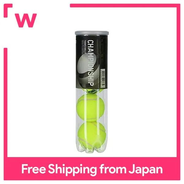 YONEX Tennis Ball CHAMPIONSHIP (Championship) 4 Balls 1 Can TBCHS4 Yellow Lazada