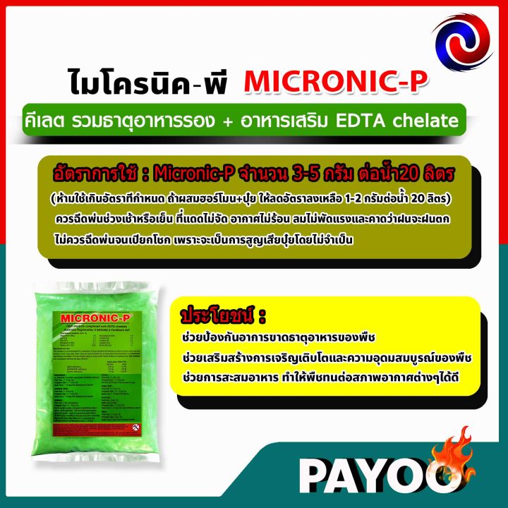 1กิโลกรัม-micronic-p-ไมโครนิค-พี-คีเลต-edta-chelate-ธาตุอาหารรอง-ธาตุอาหารเสริม-ธาตุอาหารอื่นๆ