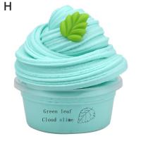 Stress Relief Fruit Cherry Slime Toy for Boys Butter Slime Mud Scented Slime Toy Tear Resistant Super Soft