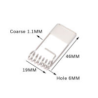 2ชิ้น/ล็อตการติดตั้งคลิปหนีบผมสปริงสปริงสำหรับโคมไฟ Led โคมไฟติดตั้งสปริงแรงบิด