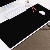 【CW】 Mairuige Super Large Xxl Pure Black Rubber Computer Game Gaming Mouse Pad Desktop Gamer