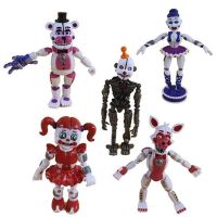 KGYJFK FNAF ฝันร้าย ของขวัญของเล่น น้องสาว Location Funtime อุปกรณ์ตกแต่งรถยนต์ บอนนี่ ของเล่นฟิกเกอร์ ชิกา อะนิเมะอุปกรณ์ต่อพ่วง หุ่นจำลอง โมเดลสะสม แอ็คชั่นฟิกเกอร์ Five Nights at Freddyand#39;s