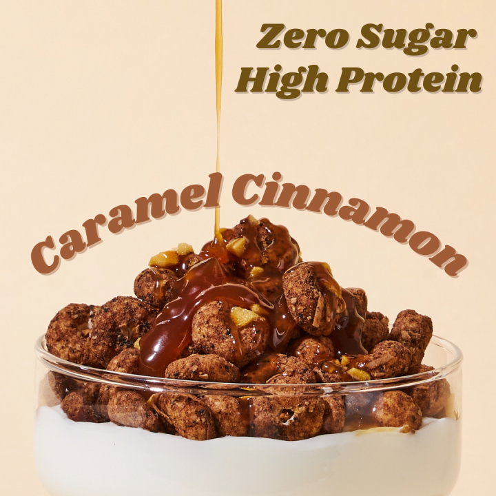 [PHYTOFLAKE] Caramel Cinnamon Cereal 220g*1pack / Diet cereal, adult
