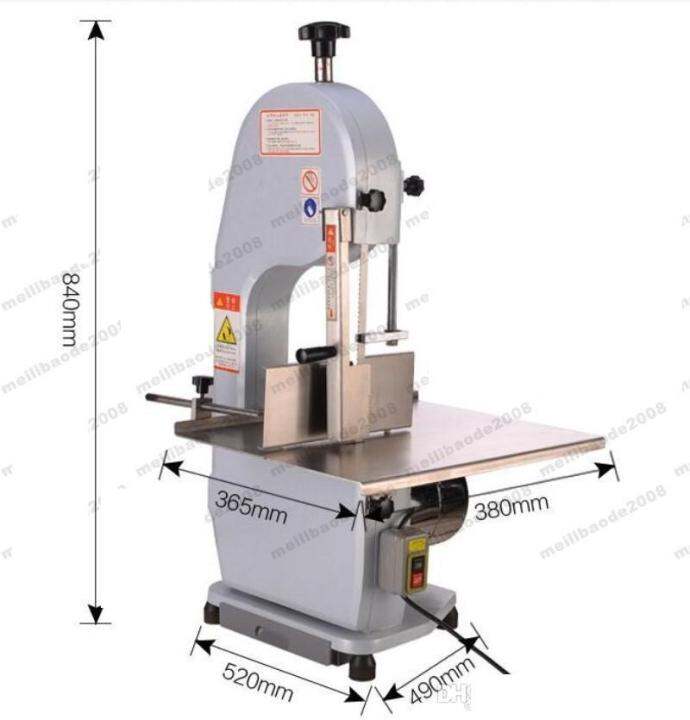 Heavy Duty Commercial Band Saw Tabletop Electric Fish, Meat And Bone ...