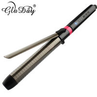 nbmhrd Professional เซรามิคผม Curler หมุน Curling Iron Wand LED Wand Curlers เครื่องมือจัดแต่งทรงผม110-240V