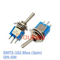 5มม. SMTS-102สวิตช์ปิดเปิดโยกขนาด103 202 102C3 102C4เปิด-ปิด3pin 6pin