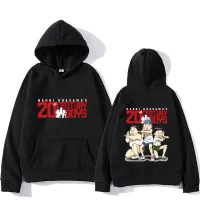 Hoodie Anime Imut Anak-Anak Abad 20 Sweatshirt Manga/Komik Hoodie Fit Reguler Baju Pria/Wanita Grafis Cetak Mode Size Xxs-4Xl