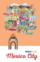 หนังสืออังกฤษมาใหม่ Fodors inside Mexico City (Full-color Travel Guide) [Paperback]