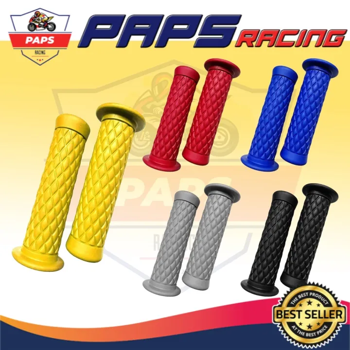 Motorcycle Handle Grip Rubber Motorbike Handlebar Grip Universal 7/8
