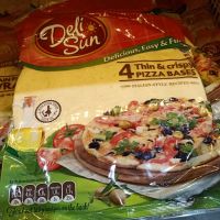 อาหารนำเข้า? The original flavored wheat flour delisun plain flour wraps 320-360gPizza