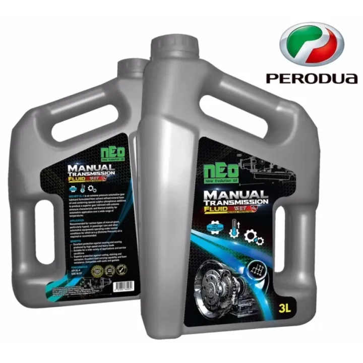 Manual Transmission Fluid API GL4 3L for Perodua Viva Kancil Axia Gear